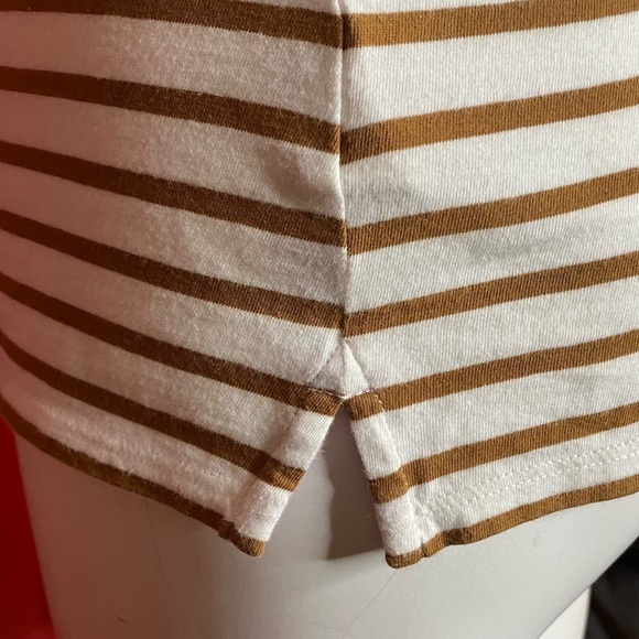 Boden Breton Striped Tee in Chartreuse - Picture 3 of 8